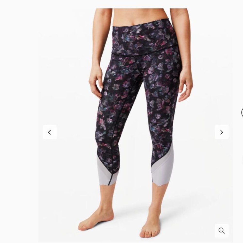 Wunder Under Crop High-Rise Roll Down Scallop